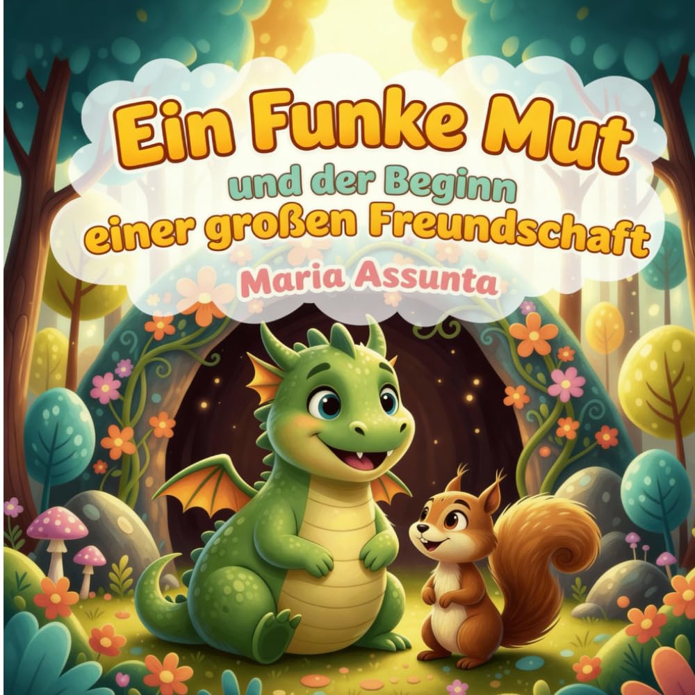 Ein Funke Mut und der Beginn einer großen Freundschaft: Eine berührende Geschichte über Mut und Freundschaft zwischen Drache und Eichhörnchen – ein farbenfrohes Vorlesebuch ab 6 Jahre.
