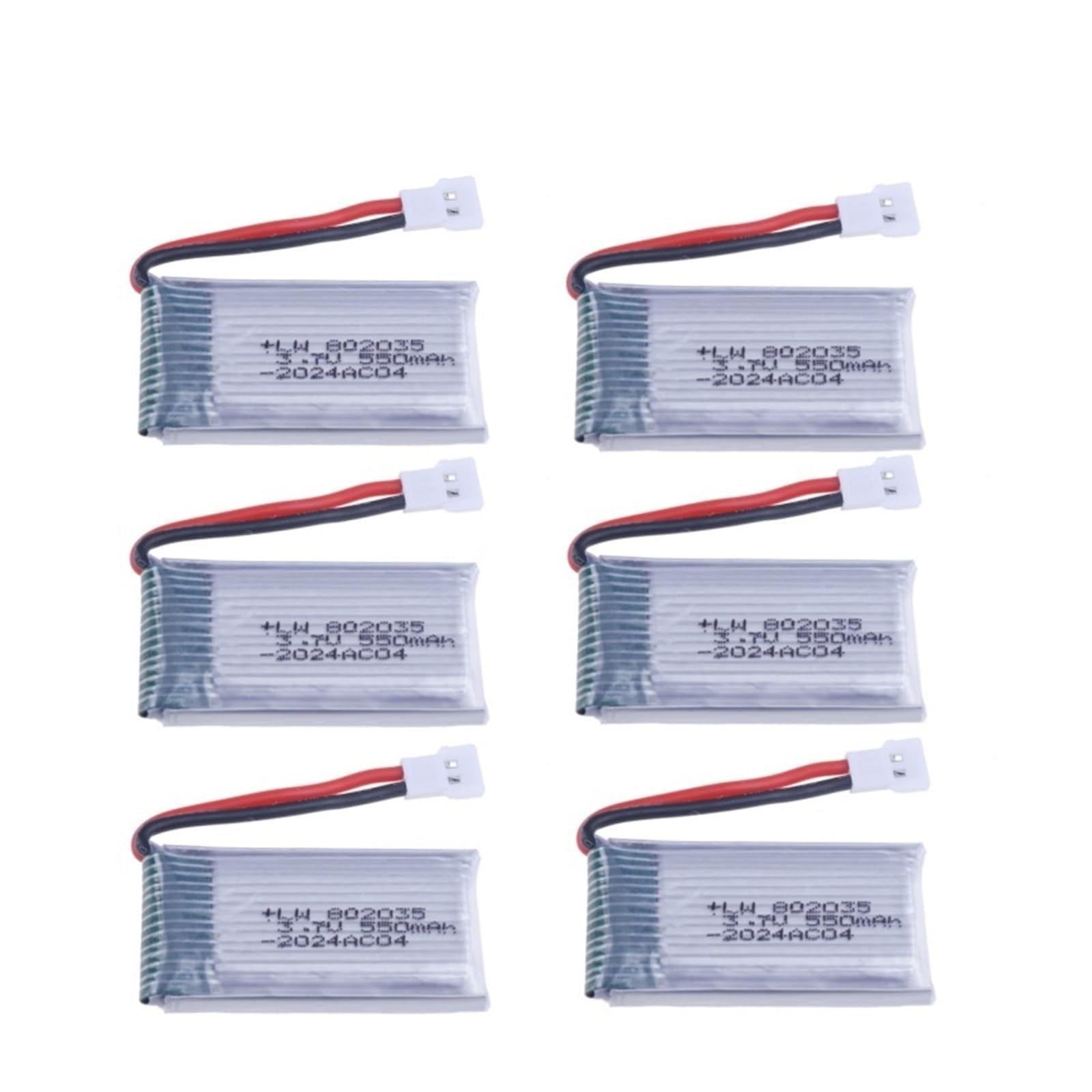 Batería Lipo De 3,7 V, 550 MAh, 35 C Y Cargador De Batería