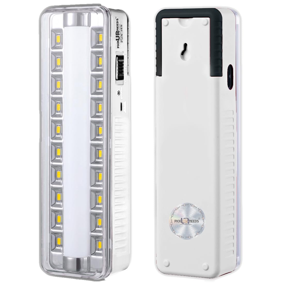 Pick Ur Needs Rechargeable Home Emergency Tube +10 SMD LED Floor Lantern Lamp Light (White) (B0B5936RGN) Amazon Price History, Amazon Price Tracker