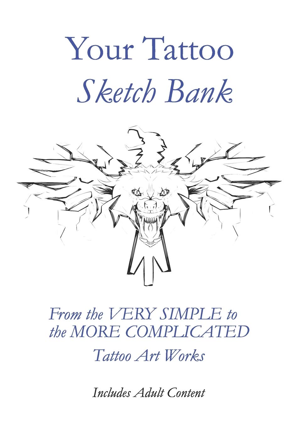 Tattoo sketch bank avec modèles de dessins simples et œuvres complexes