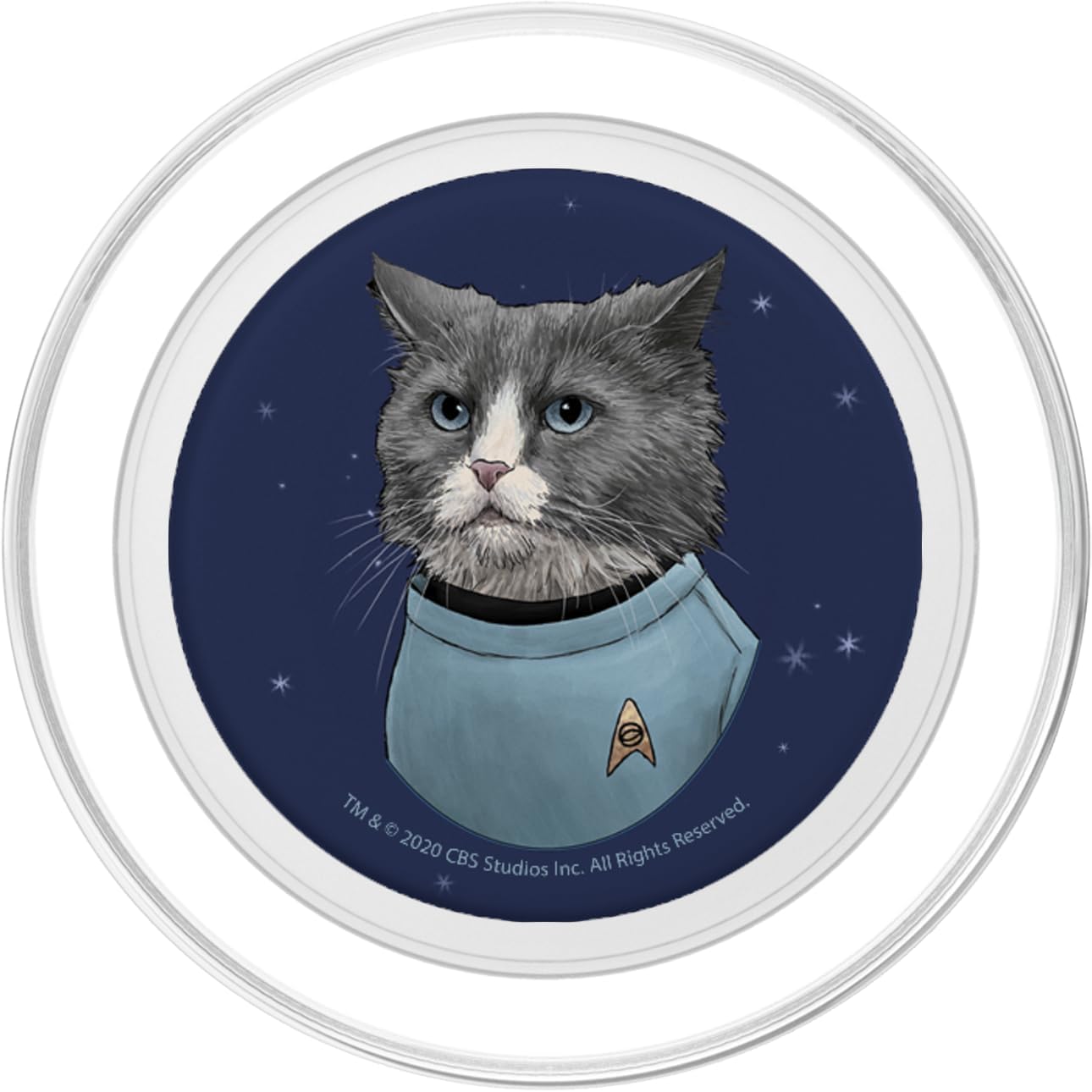 Star Trek: The Original Series McCoy Cat PopSockets MagSafe PopGrip for iPhone