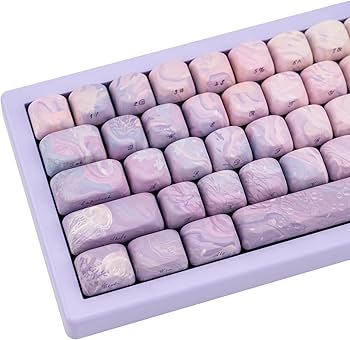 kappa sliver セット(taro purple) GMK+ Taro Purple OEM Custom Keycap Set - GMK Keycaps