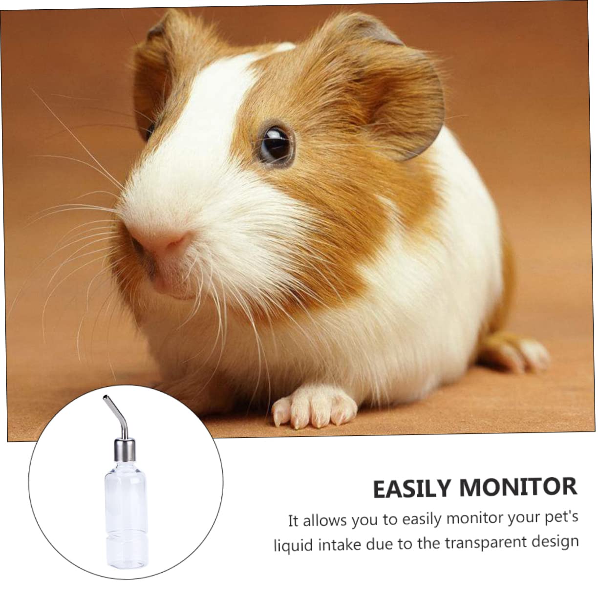 3sets Große Wasser Flasche Meerschweinchen Trinker Eichhörnchen Trinken Flasche Dispenser 2 Stücke * 3