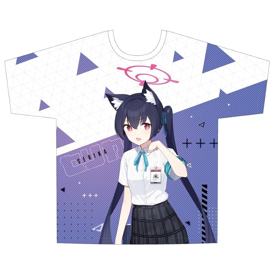 ブルーアーカイブ マシロ フルグラフィックTシャツ Lサイズ ブルーアーカイブ マシロ フルグラフィックTシャツ Lサイズ