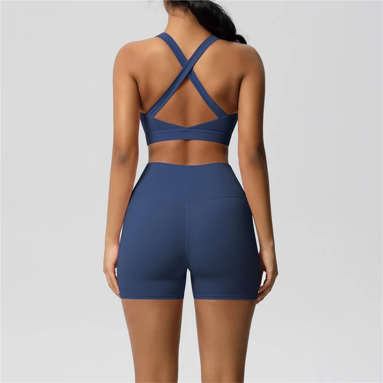 Conjunto Deportivo Mujer Ropa deportiva de 2 piezas con conjunto Yoga embolsado, ropa gimnasio, trajes, sujetador deportivo, mallas