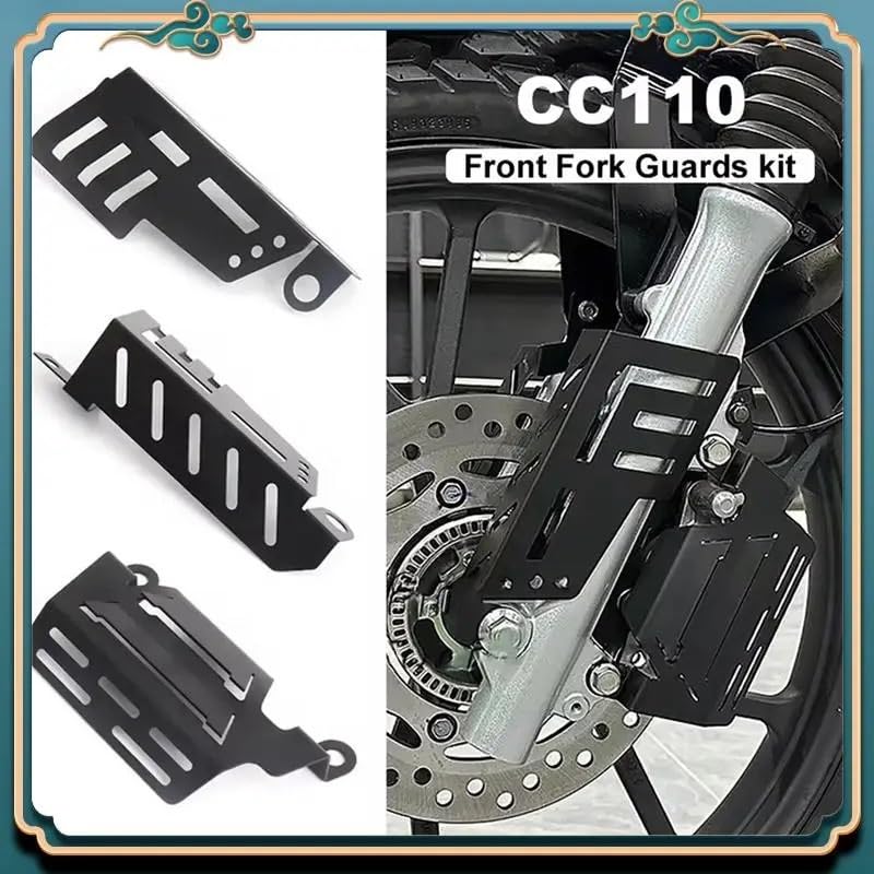 Déflecteur d'aileron Avant Pour Cross Cub 110 CC110 Protection Fourche 2023 2024 Moto Conduits d'air