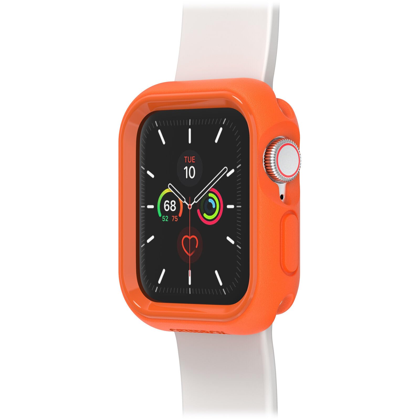 Watch Bumper OtterBox do Apple Watch Series SE (2nd/1st gen)/6/5/4-40mm, odporne na wstrząsy i upadki, smukłe etui ochronne na zegarek Apple Watch, chroni wyświetlacz i krawędzie, Pomarańczowy
