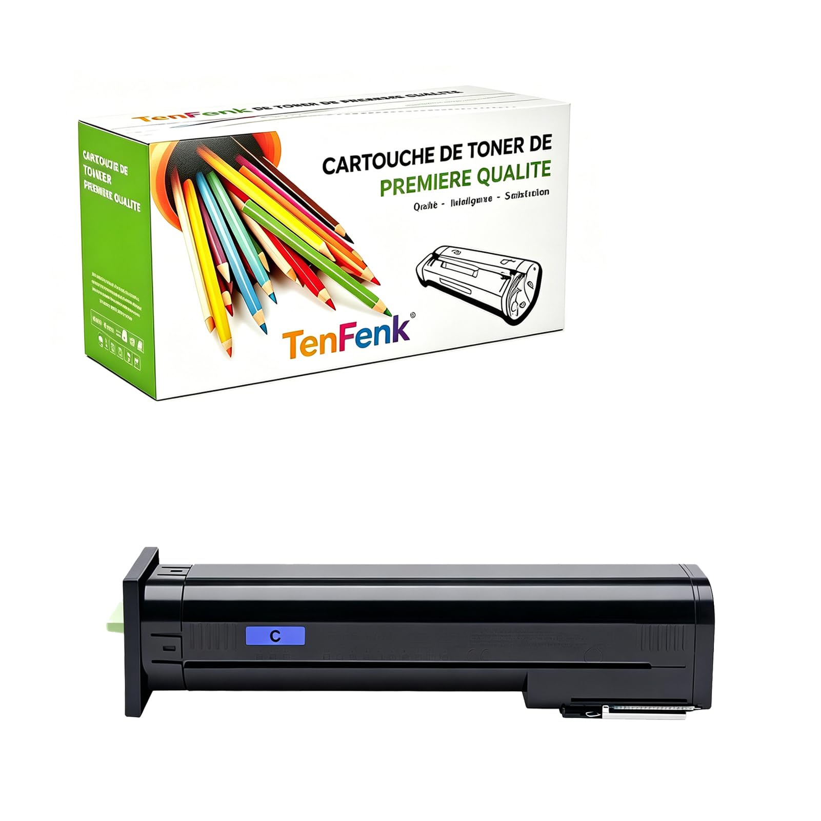 Compatibile Sostituzione Cartuccia Toner Per Lexmark C6160 24B5998 24B5995 24B5996 24B5997 Da Utilizzare Con Lexmark C6160 C6160DE Stampante,Cyan