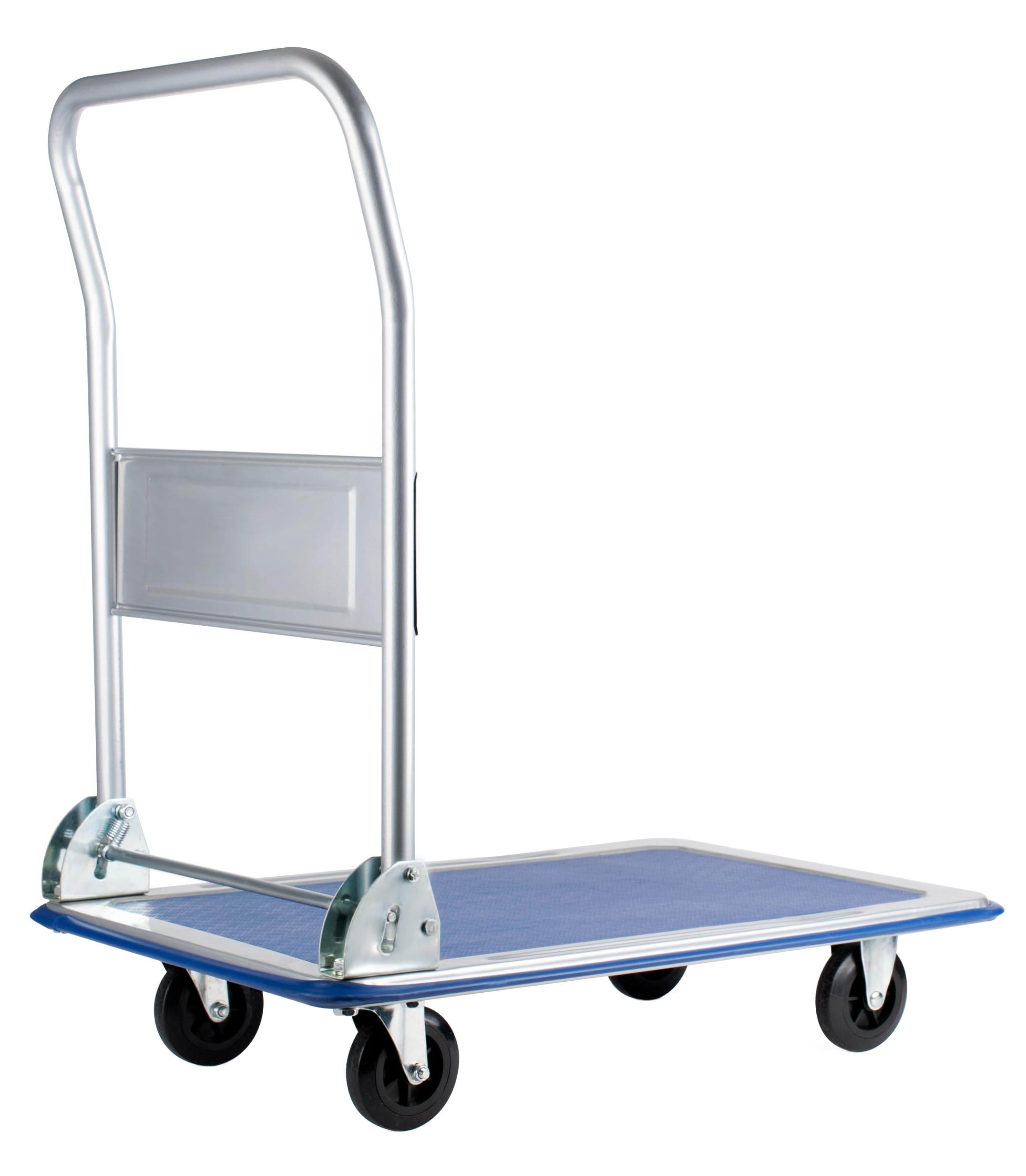 Pavo - Carrello a piattaforma pieghevole fino a 150 kg, carrello da trasporto robusto con superficie antiscivolo e manico pieghevole - 8037421