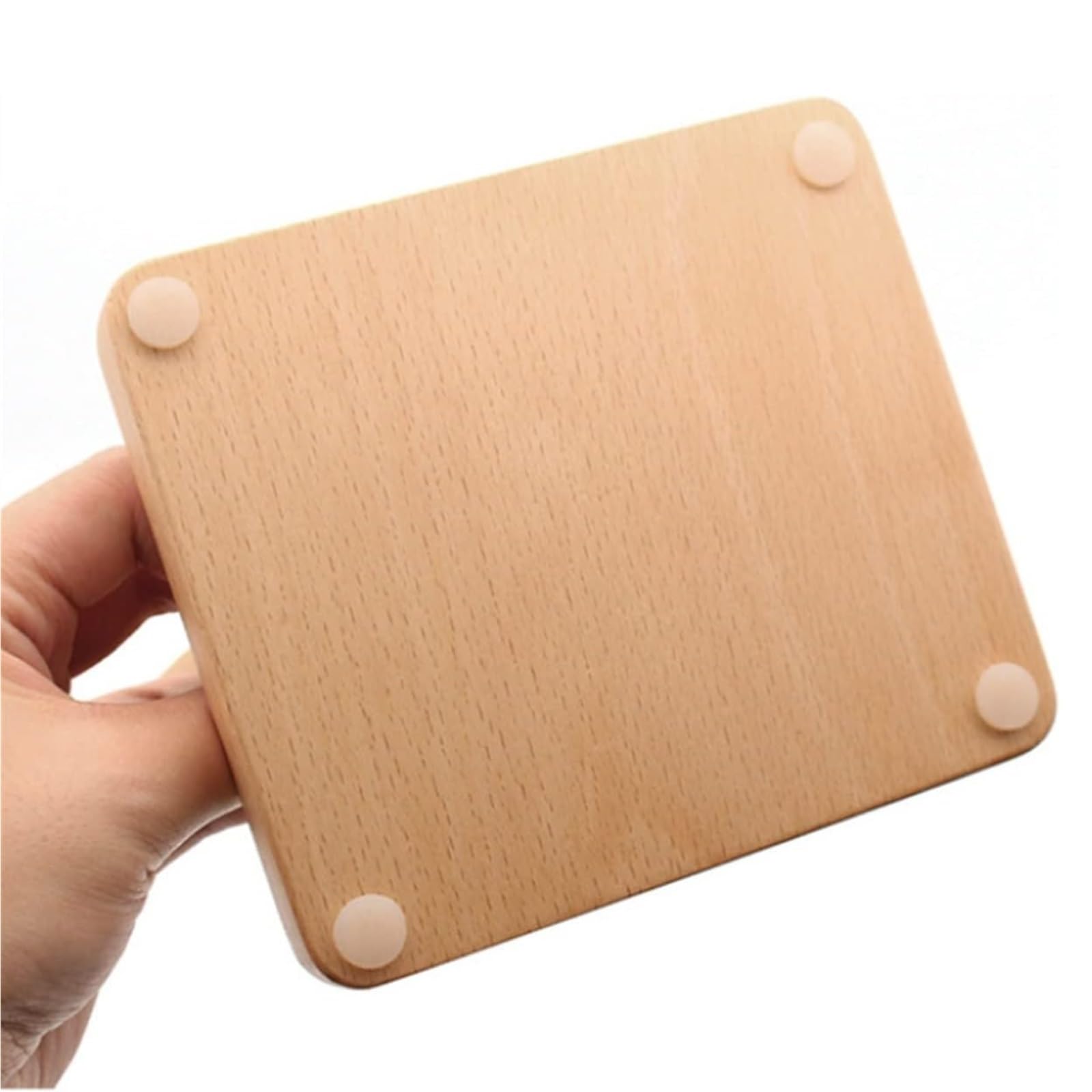 Supporto Supporto per Cuffie in Faggio, in Legno, Universale per, Gancio per Auricolari da Tavolo Cuffie(F)