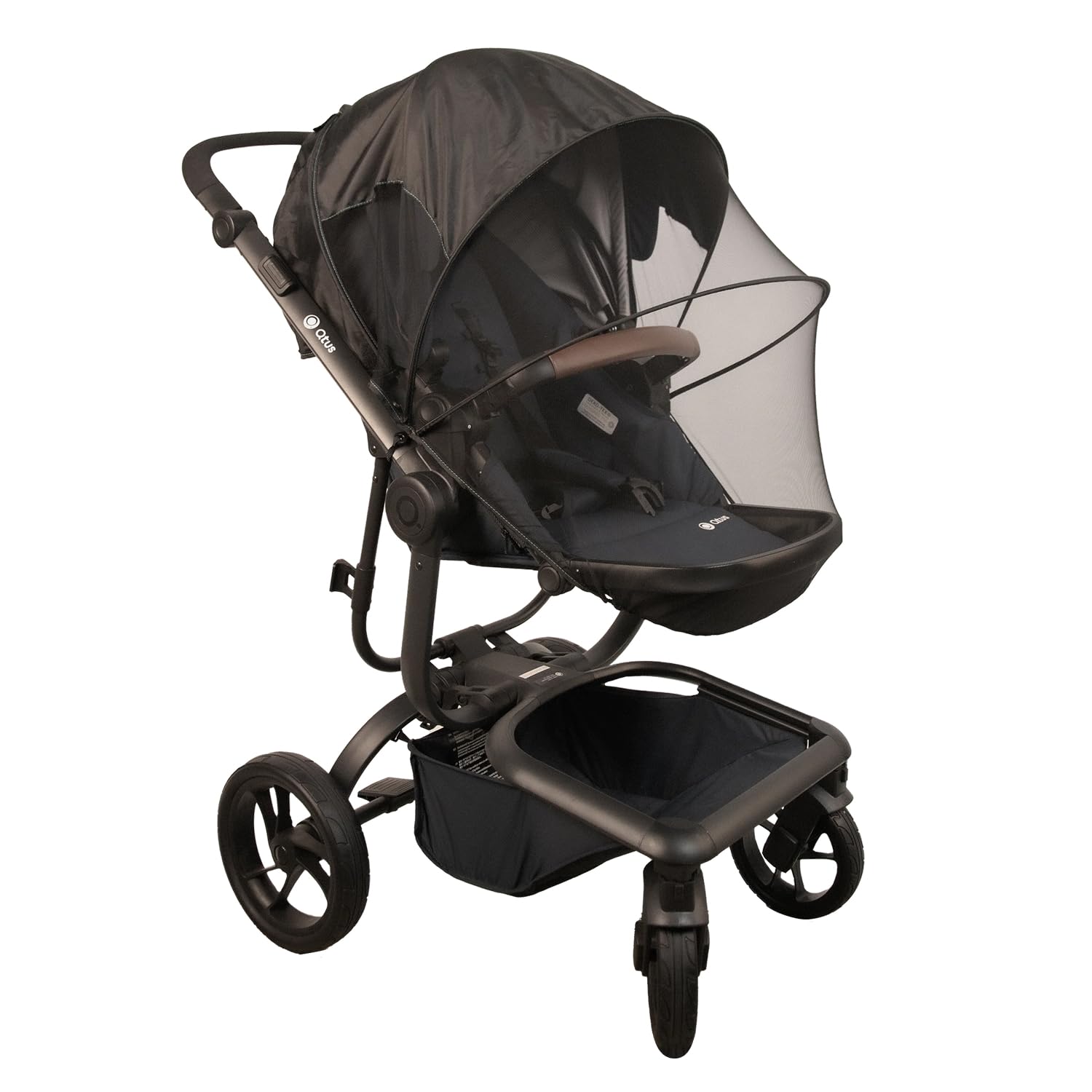 Habillage Pluie 3-en-1 Universel pour Poussette | Compatible poussettes, nacelles et sièges auto, Protection UPF 50+, Moustiquaire intégrée, 47% de matériaux recyclés