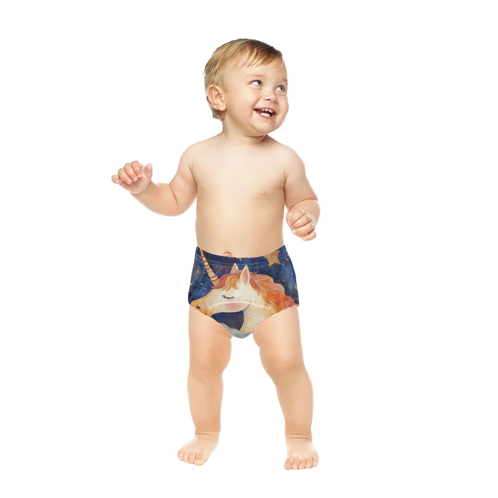 Coikll Good Night Horse Toddler Training Underwear Waterproof Baby Pee Pants -3T