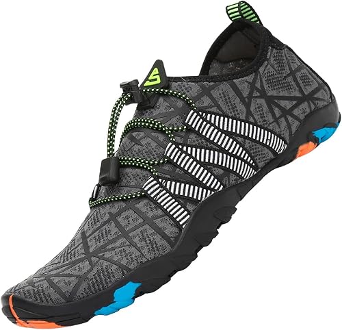 SAGUARO Escarpines Hombre Mujer Zapatillas de Agua Antideslizantes Zapatos de Agua Secado Rápido Zapatillas Playa Calzado para Natacion Surf Acuaticas Piscina,Gr.35-48 EU