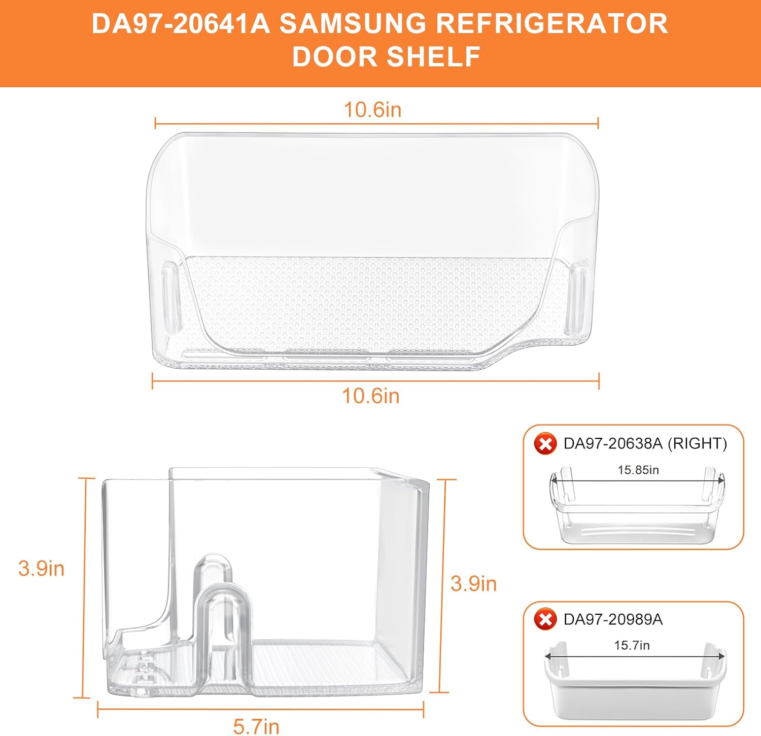 Samsung Refrigerator Door Shelf Replacement