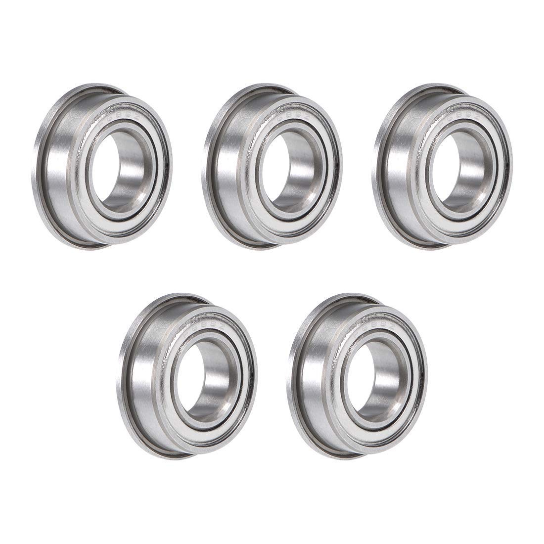 REES52 F688ZZ Flange Ball Bearing 8x16x5mm Shielded Chrome Steel Z2 Lever Bearings 5pcs (B0BT7YRCJ5) Amazon Price History, Amazon Price Tracker