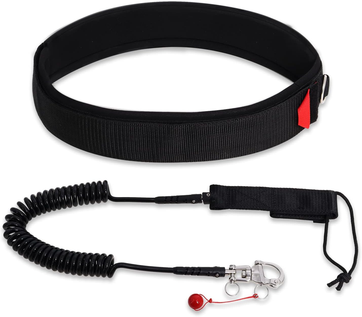 Gekufa Sup Waist Leash Quick Release Adjustable Leash Waist Belt with