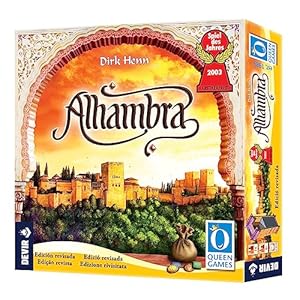 Devir – Alhambra, Juego de Mesa de Construcción , Juego de Ingenio con Amigos, 8 años (BGALHA)