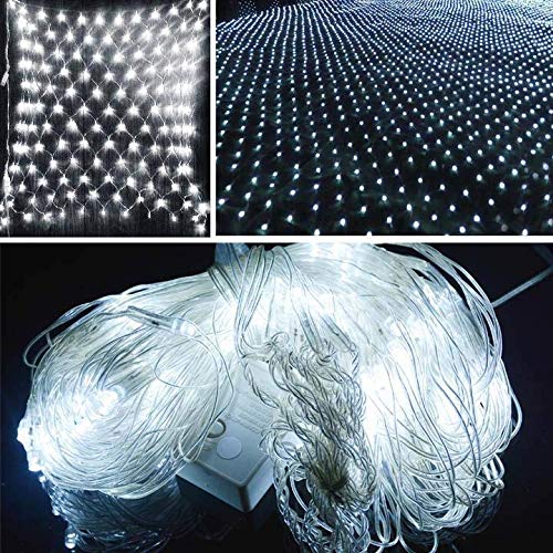 Kismom 2M 2M net 144LED European Standard White Low Voltage for Christmas Trees