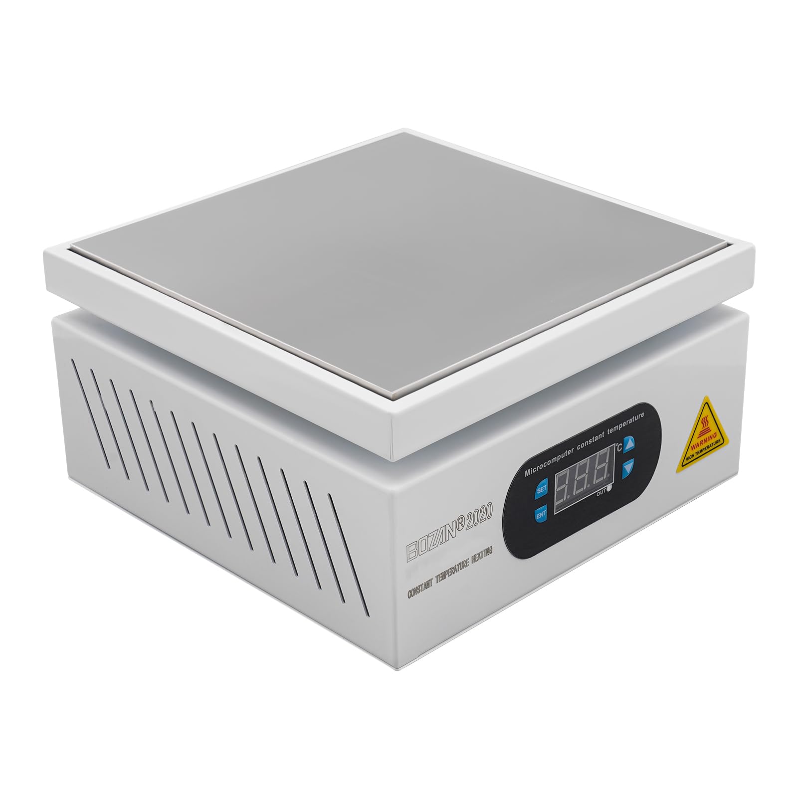 700W 220V Lötstation Heizplatte, LED-Mikrocomputer Elektrische Heizplatte, 200X200mm Vorwärmer Preheating Station Wechselstrom, Digitale LCD-Elektronische Heizplatten-Vorheizstation, 86℉-752℉