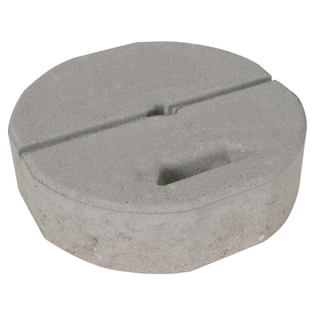 Socle à béton Dehn 102012 de diamètre 337 mm sans coin pour installation stable