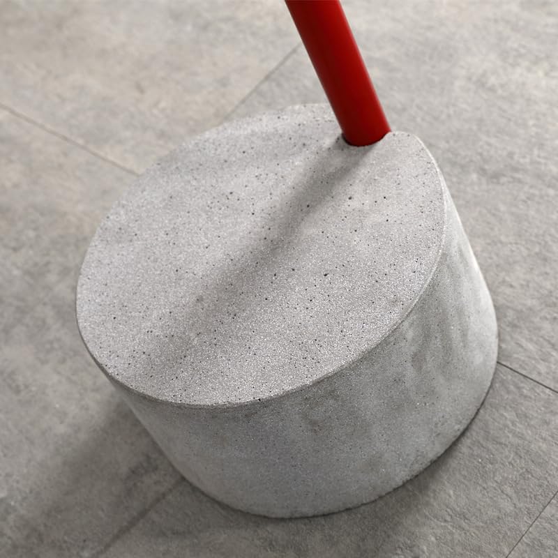 Table basse mobile petite table d'appoint rouge pour salon - 2