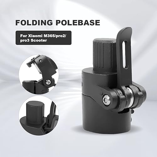 Miniatura 4 de Piezas de repuesto plegables de la base de poste de la vespa eléctrica compatibles con la vespa de Xiaomi M365/PRO/PRO2/1S