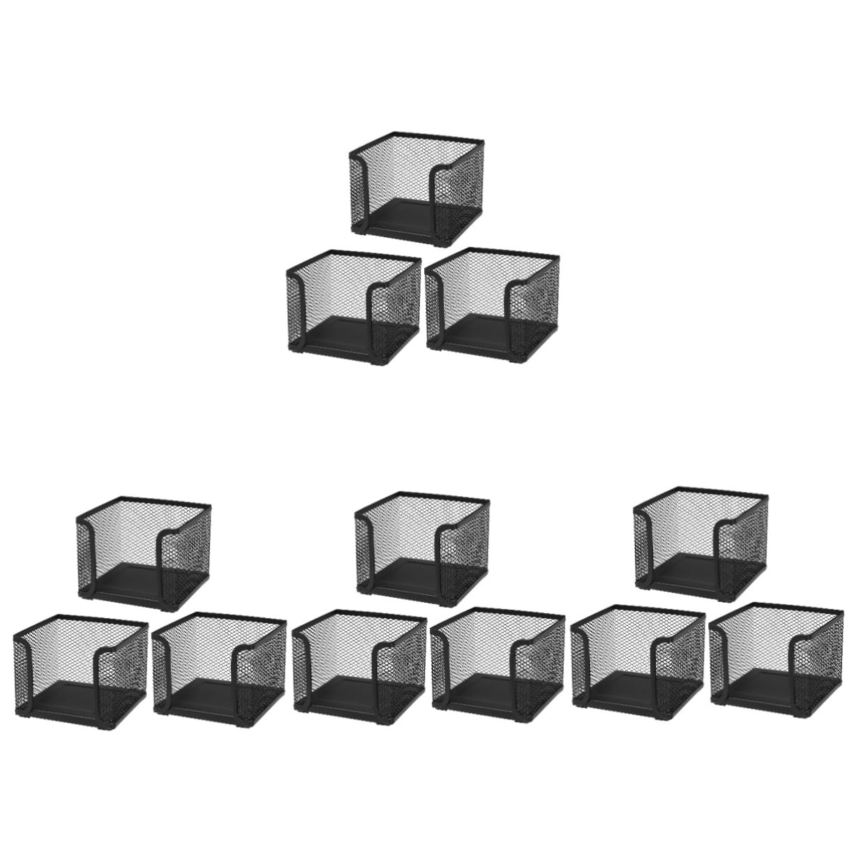 12pezzi Organizer Per Memo Rete Porta Note e Penne Per Scrivania Facile Da Installare e Multi-funzionale Design Elegante Per Ufficio e Studio
