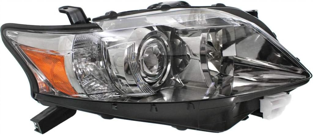 CarLights360 For Lexus RX350 2010 2011 2012 Headlight Assembly 12 Type 1 CAN Built Passenger Side DOT Certified | LX2503147 | 81110-0E050