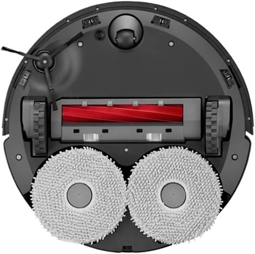 Main Brush Cover Main Brush Gearbox Motor Cover, Compatible for Roborock Q Revo P10, Vacuum Cleaner Spare Parts(Black)