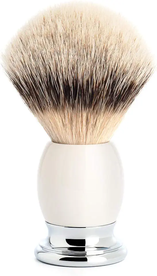 MÜHLE Sophist Porcelain Chrome Silvertip Badger Shaving Brush