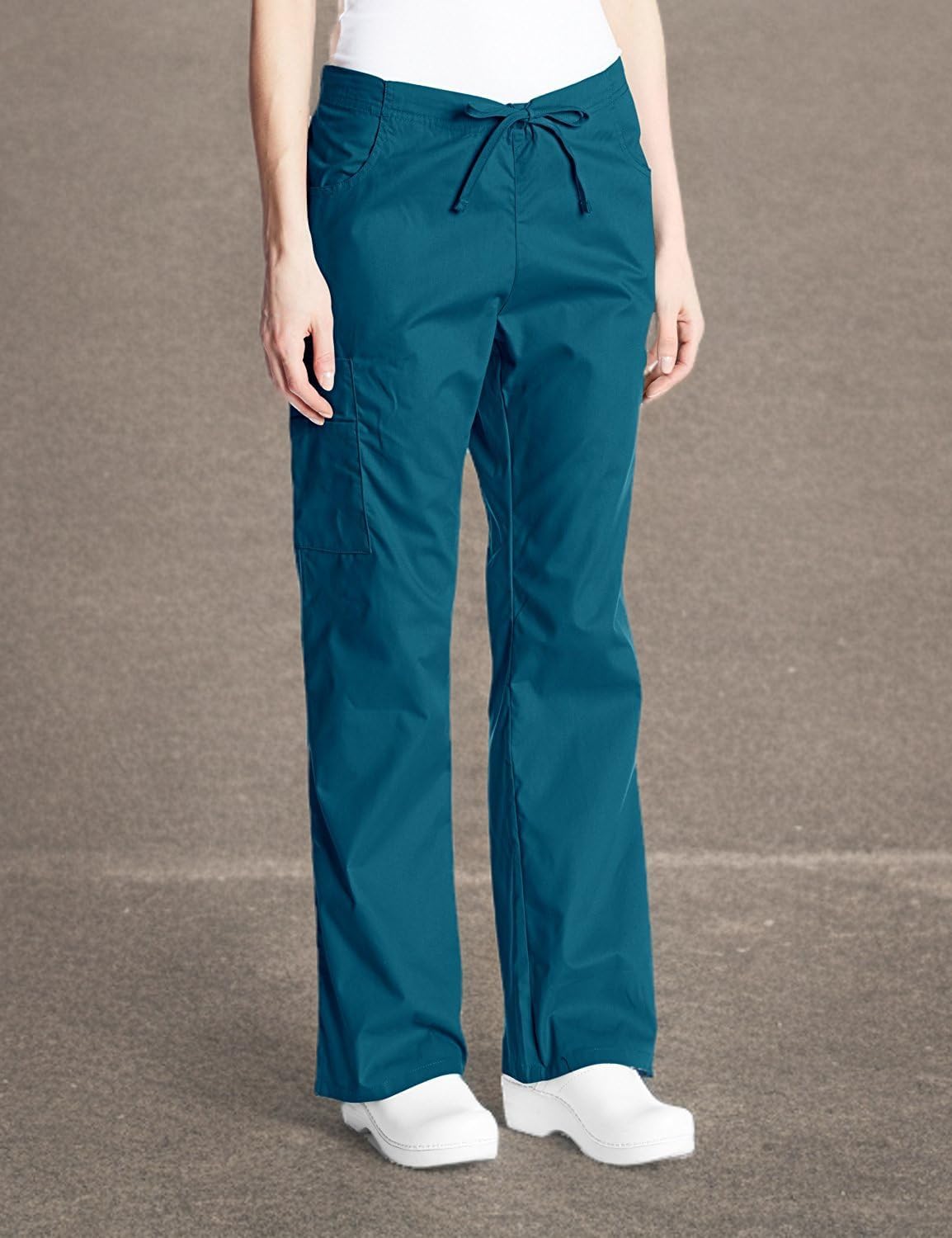Dickies Scrubs for Women - Flare Leg Cargo Scrub Pants with Drawstring Waist & 6 Pockets, Medical Uniform - 86206 - Image 9