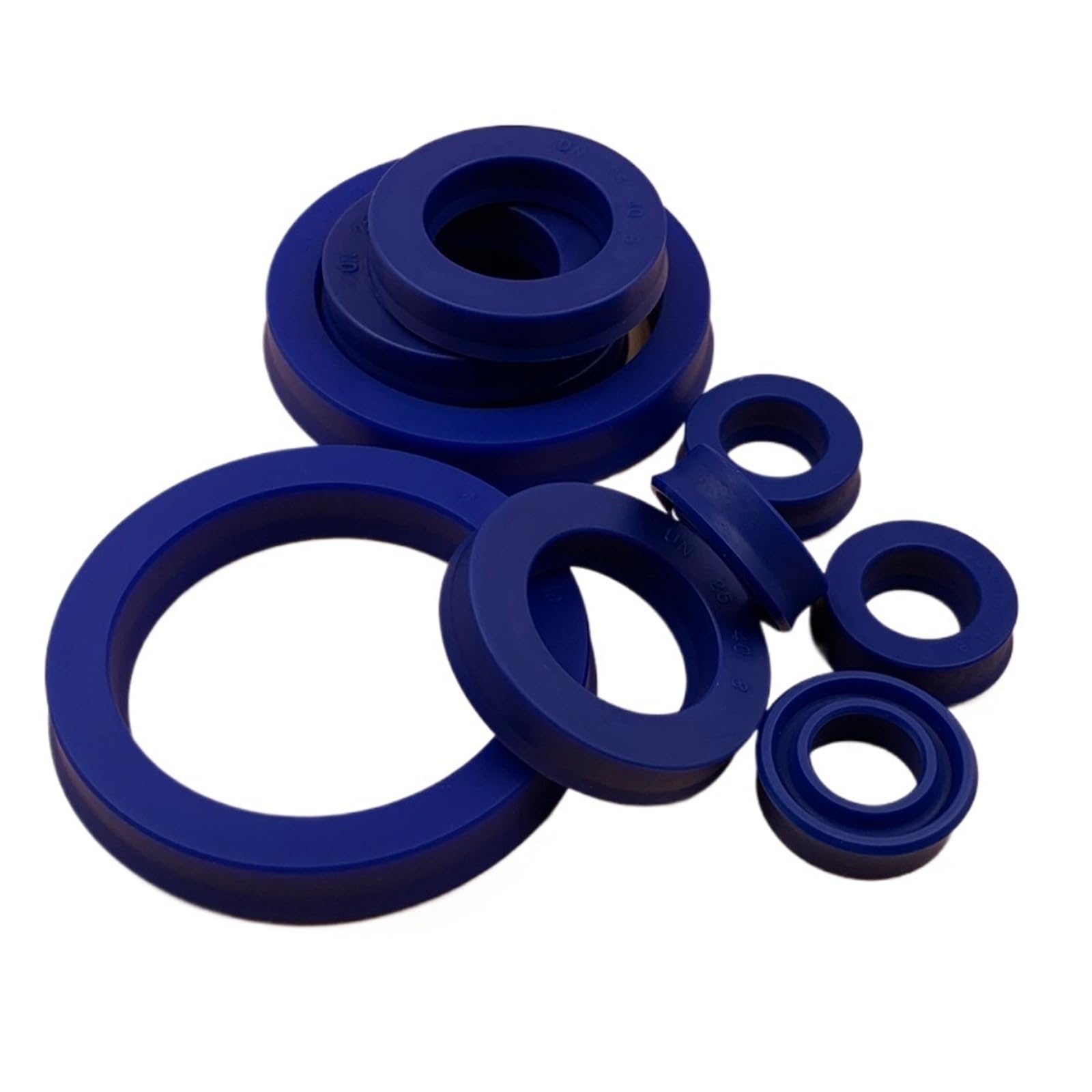 Hardware Fittings Polyurethane UN 25 * 35 8 25x35x8 40 25x40x8 U Cup Lip Cylinder Piston Hydraulic Rotary Shaft Rod Ring Gasket Wiper Oil Seal Washer(10Pcs 25x35x8)