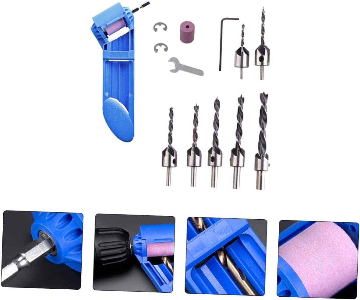 Drill Bits for Power Drill Bit Sharpener Wheel Universal Sharpening Tool for Drill Bit Grinding