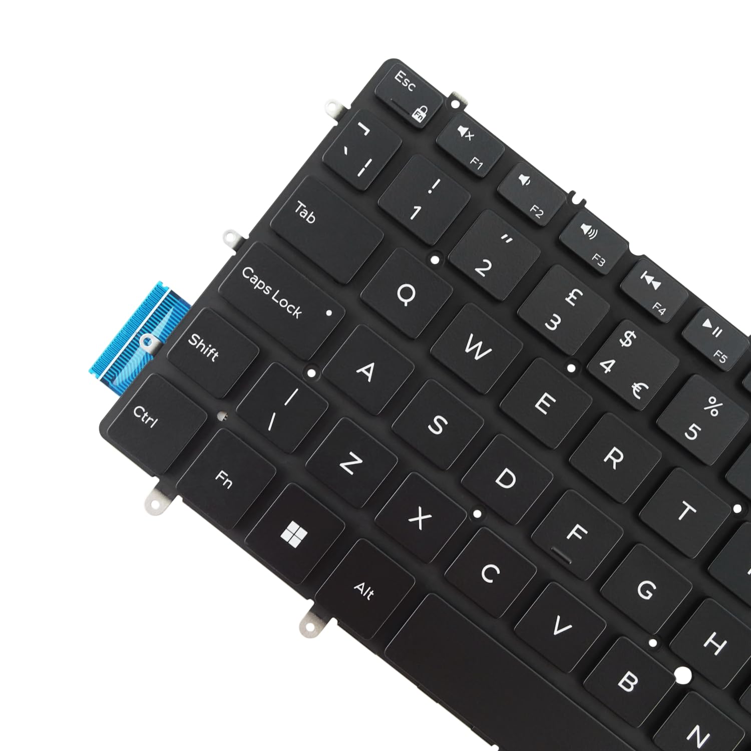 Qualità Premium tastiera per laptop nera per Dell layout US per