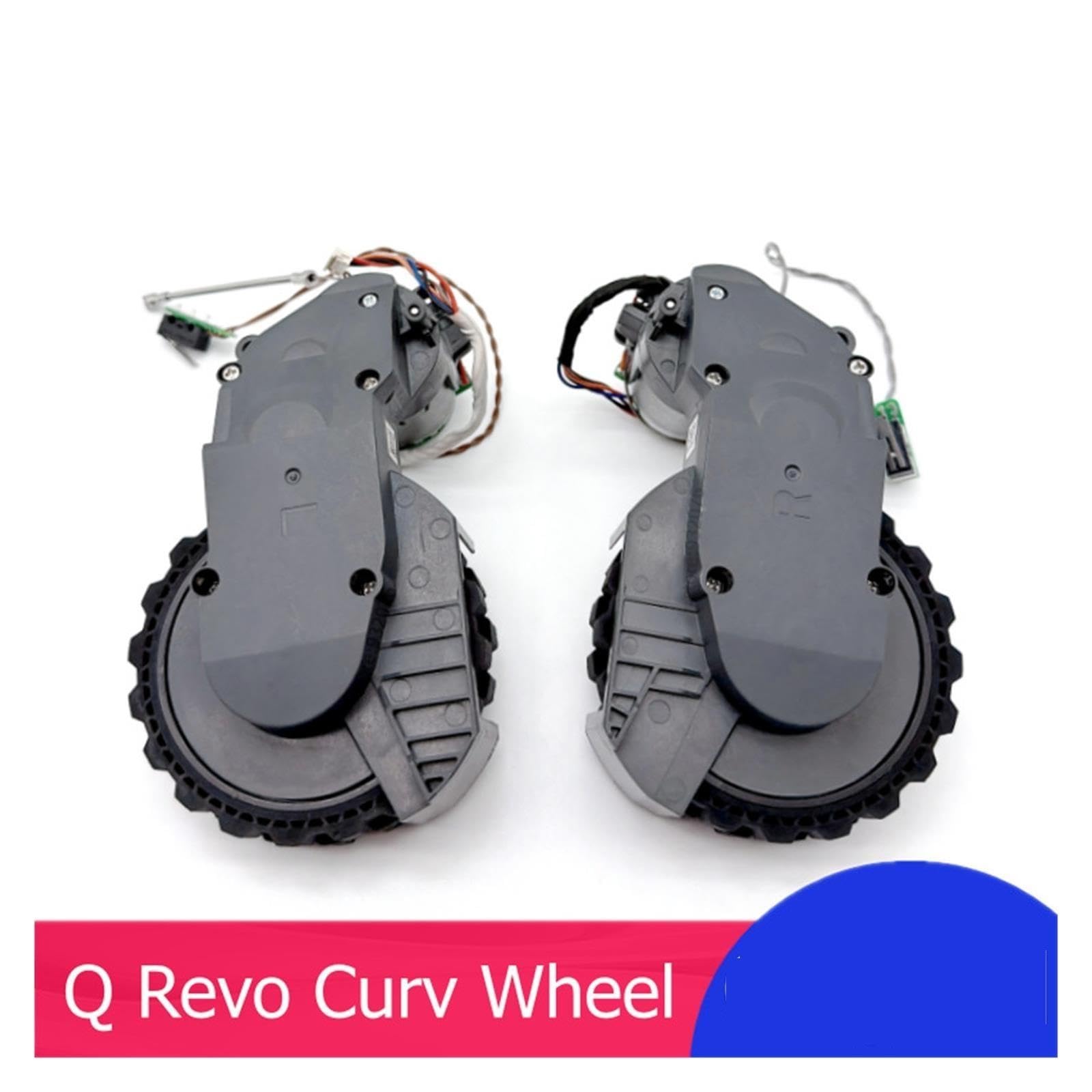 Motori Ruota Sinistra E Destra, Compatibili Con Roborock, Qrevo Curv, Pezzi Di Ricambio for Accessori for Aspirapolvere(R+L)