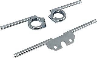 MZA Set: Blinkleuchtenträger vorn und hinten, verzinkt, Ø10mm - Simson S50, S51, S70