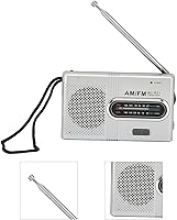 Vista 7 de Radio portátil AM FM, radio digital de bolsillo con altavoz de 5 W, radio de transistor compacto de onda corta con conector para auriculares