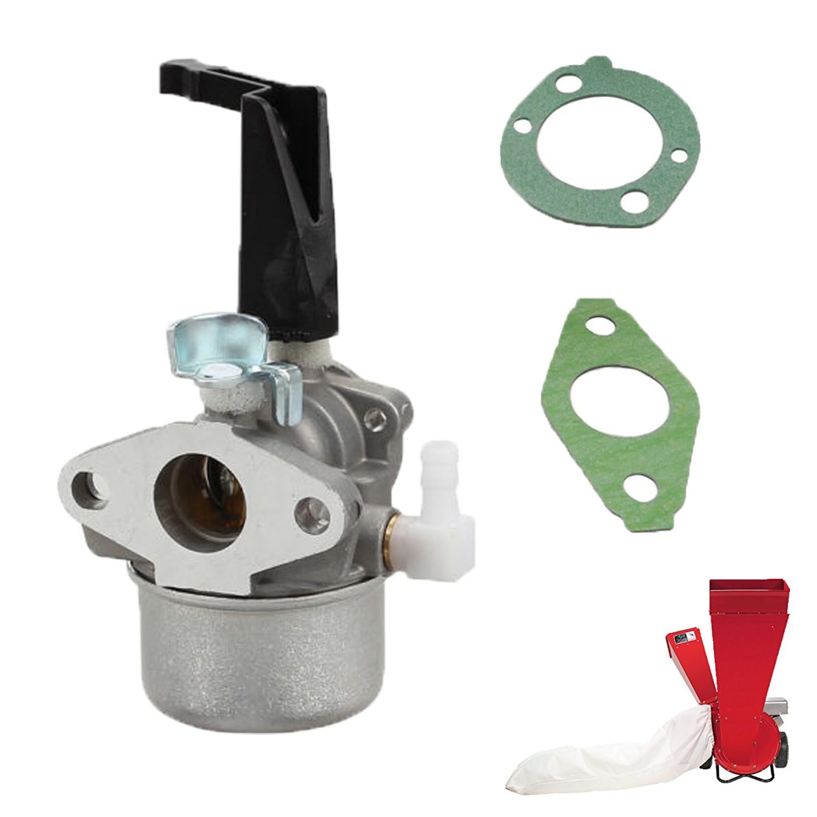 raseparter Carburetor with Gasket Replacement for Chipper Shredder CS4325 with 1150 for 11.50 250cc Engine