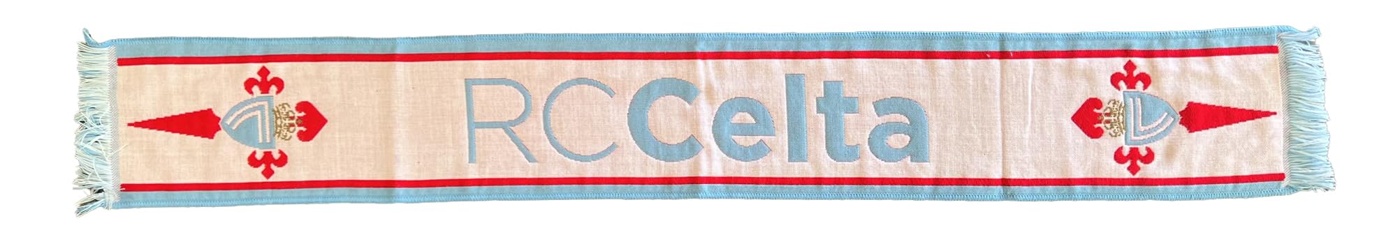 RC Celta De Vigo | White and Sky Blue Scarf