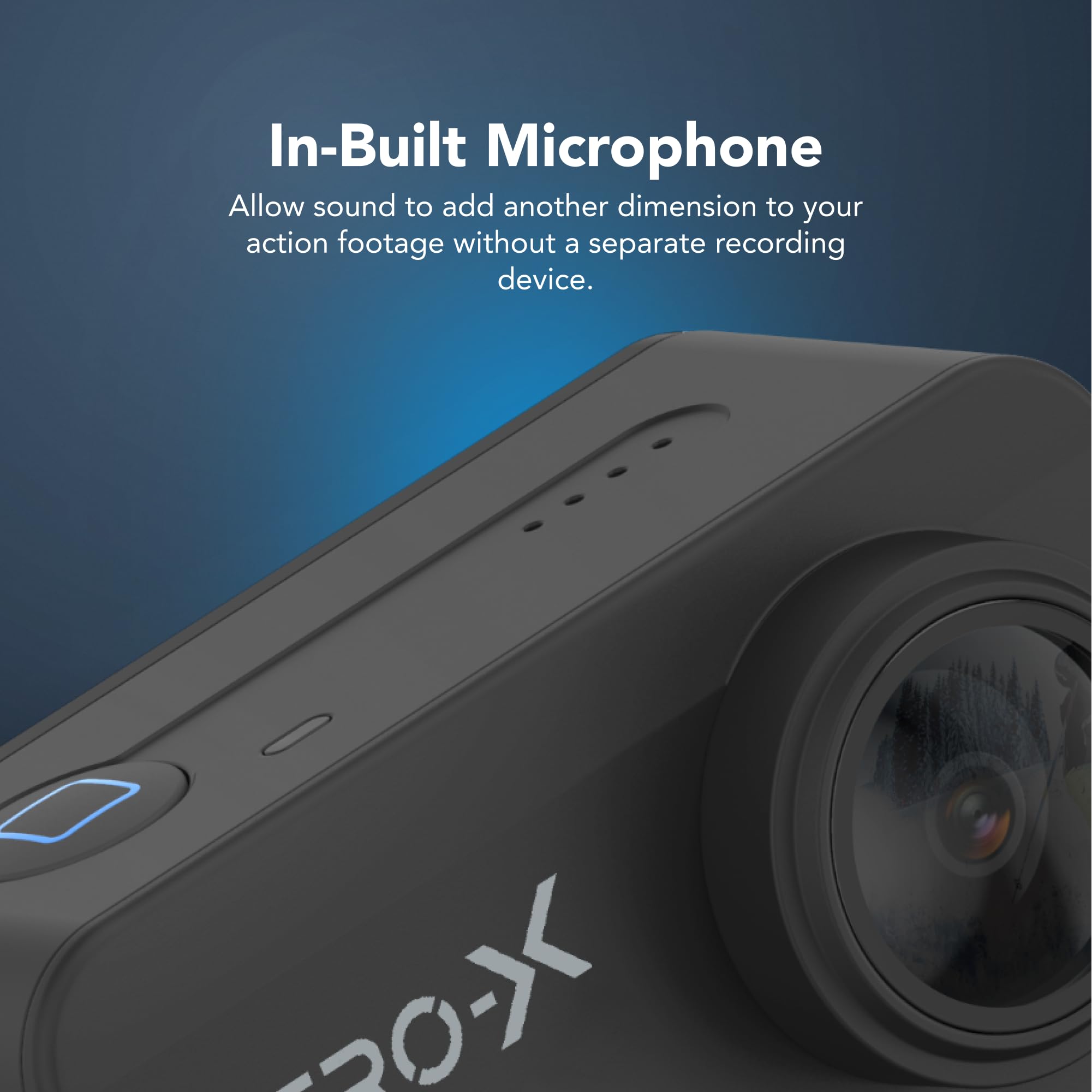 ZERO-X 1080P WiFi Action Camera - Waterproof Sports Cam with 2