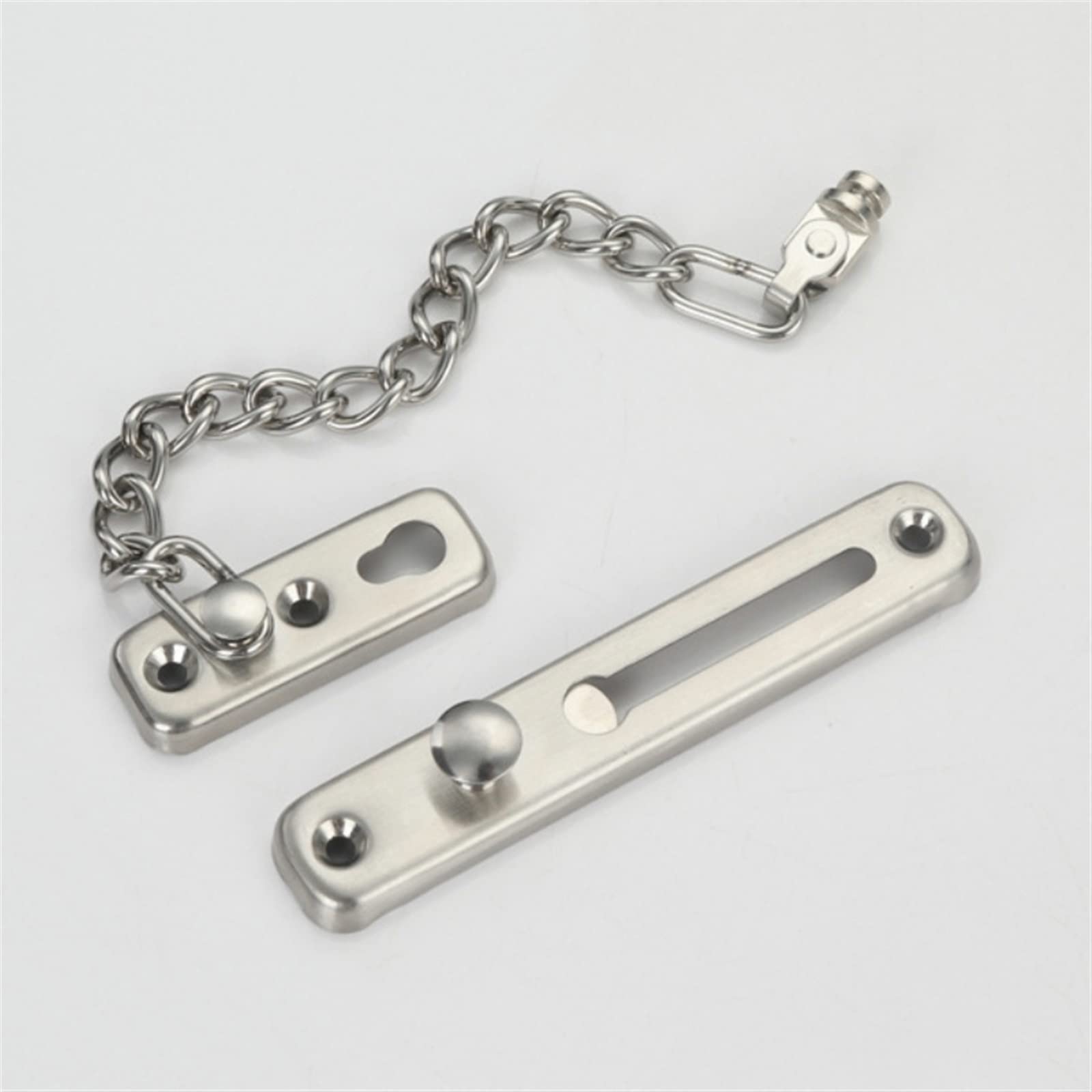 Cadena de seguridad para puertas de acero inoxidab Cerradura de cadena interior for puerta, acero inoxidable dorado