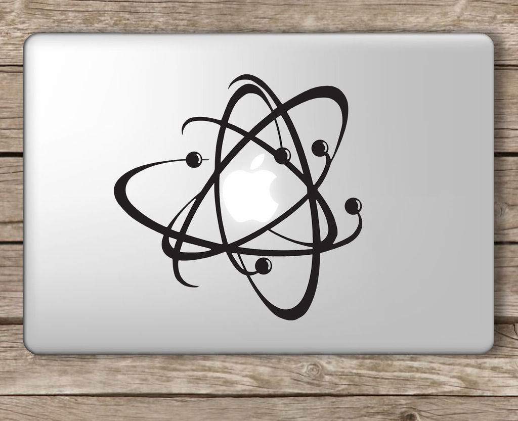 KaaHego Skin Sticker Decal Laptop Skin Sticker for Atom Chemistry Science Laptop Vinyl Sticker (Black) (B07H8LJPC5) Amazon Price History, Amazon Price Tracker
