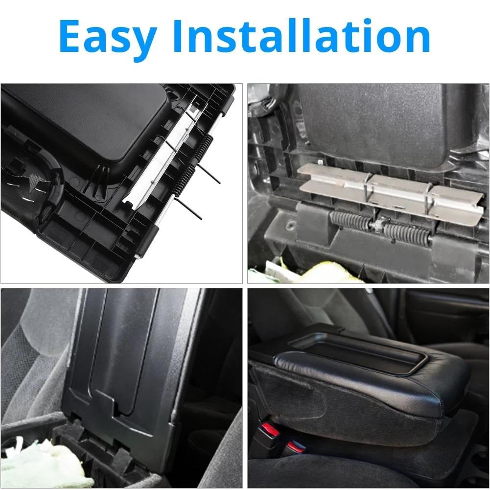 Remplacement Parties pour Cadillac Kit D'accoudoirs Accoudoirs Boîte De Protection Housse De Protection Console Centrale Boîte De Rangement Housse Accoudoir