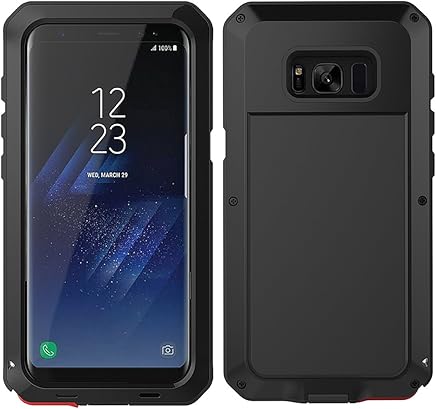MRSMR Funda Samsung Galaxy S8 Plus, Prueba de Golpes Anti-Ara?azos Doble Capa Armadura Proteccion Cover Case Caso Funda C?scara para Samsung S8 Plus-Black (Sin Pantalla de Vidrio) MRSMR Funda Samsung Galaxy S8 Plus, Prueba de Golpes Anti-Ara?azos Doble Capa Armadura Proteccion Cover Case Caso Funda C?scara para Samsung S8 Plus-Black (Sin Pantalla de Vidrio)