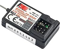 Vista 1 de Flysky FS-GR3E Receptor AFHDS de largo alcance 3CH 2.4GHz Receptor de superficie para FS-GT2 FS-GT2B FS-GT3B FS-GT3C FS-IT4S Transmisor RC Car Boat