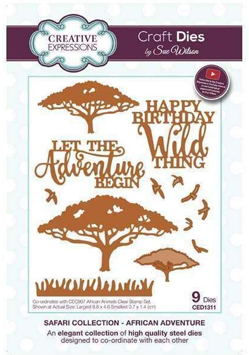 Sue Wilson Craft, Silver, Largest die 8.8 x 4.6 cm, CED1311