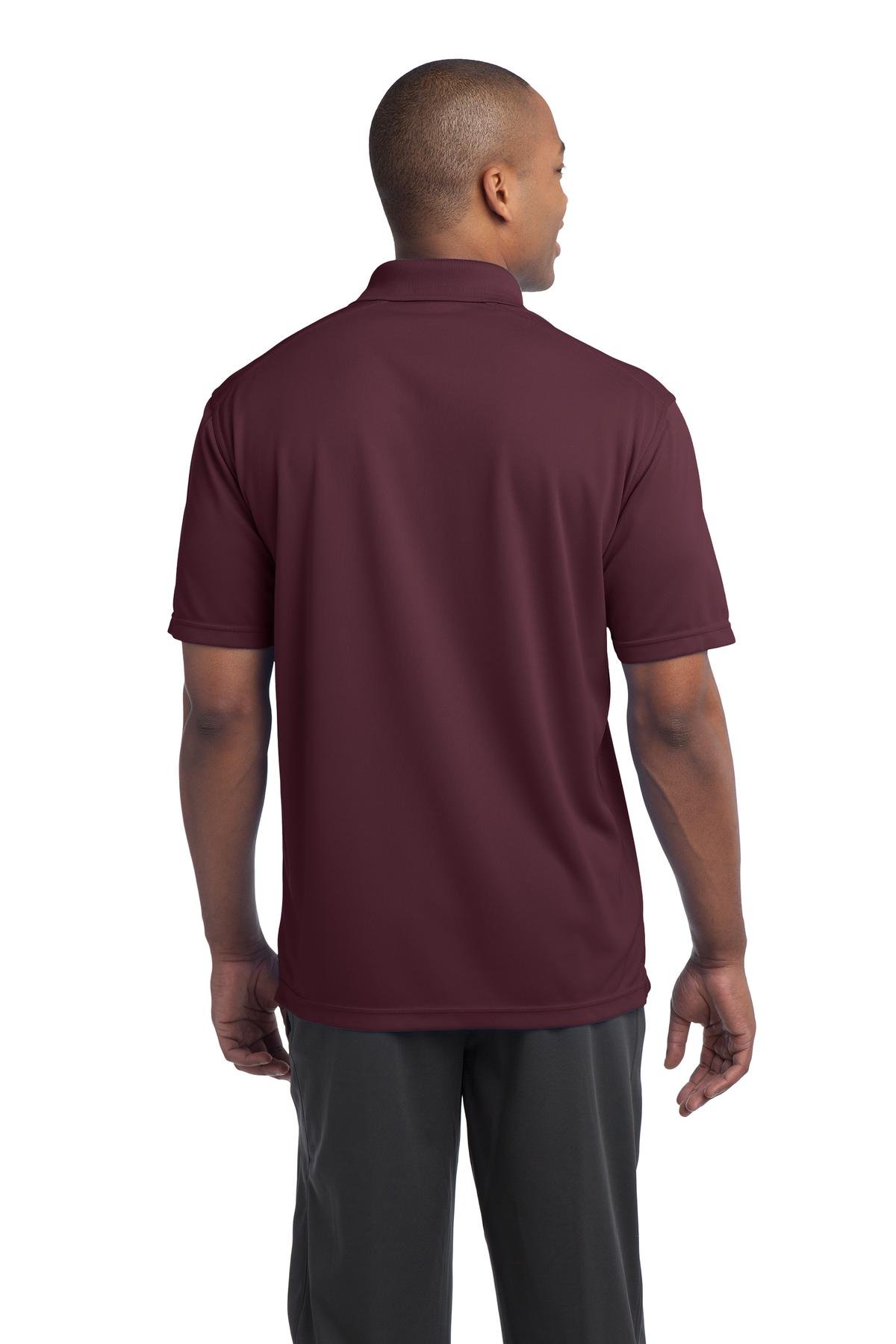 SPORT-TEK Men's PosiCharge Micro Mesh Polo XL Maroon