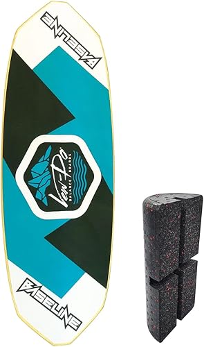 VEW-DO Wakesurf Baseline Shuv - Tabla de equilibrio con balanceo de espuma, 360 grados completos, mejora las habilidades de wakeboard,