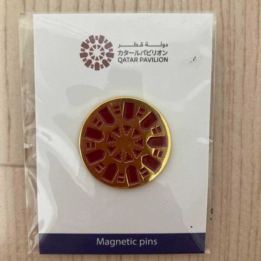大阪万博限定！ カタールパビリオン限定ピンバッジ3セット