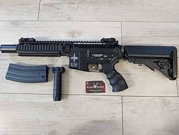 [ほぼ未使用品][ King Arms ] M4CQB 電動ガン Amazon | [ King Arms ] M4CQB 電動ガン 【 JASG認定・三ヶ月